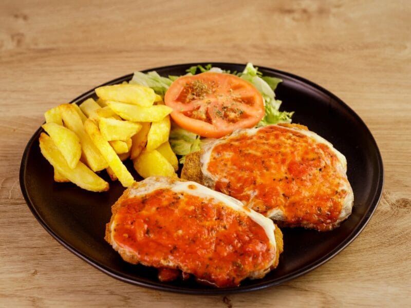 Milanesa al plato restaurante madrid