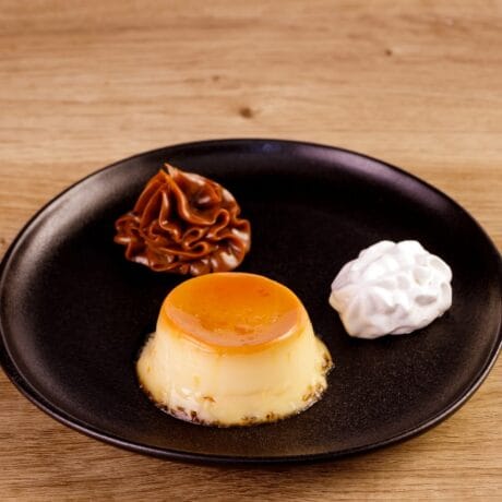 Flan con dulce de leche para llevar